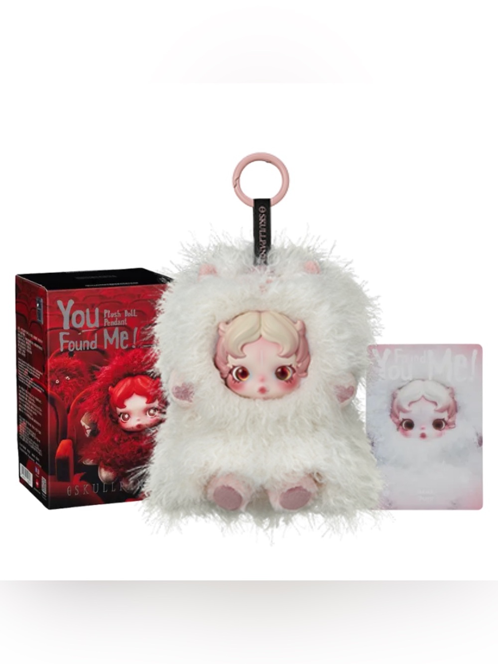 Pop Mart Skullpanda - You Found Me - Ghostie Plush Pendant -BNIB (Sealed)
